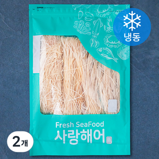 사랑해어 건오징어실채 (냉동)