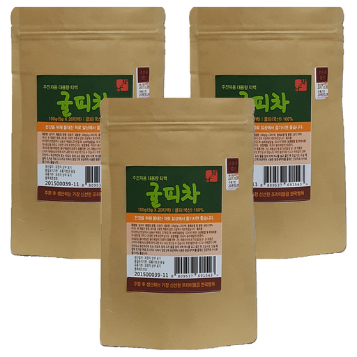 아이앤티 주전자용 대용량 티백 귤피차