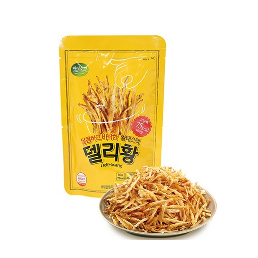 바다소리 델리황 버터맛 황태스낵