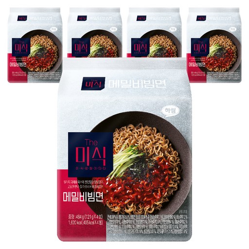 더미식 메밀 비빔면 121g