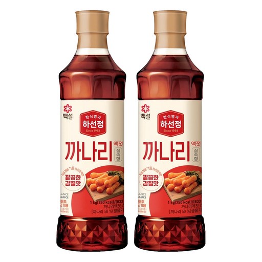 하선정 까나리액젓 실속형