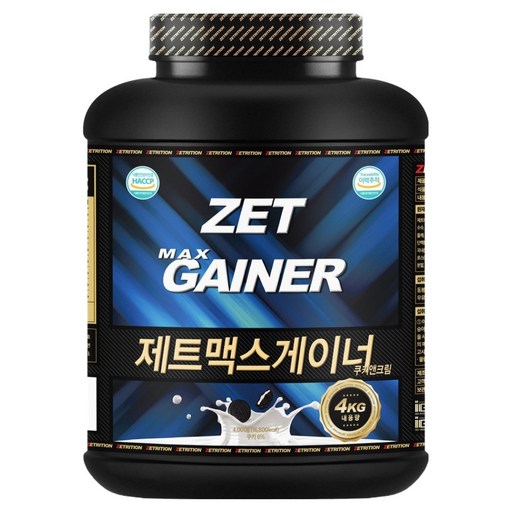 제트리션 제트맥스게이너 쿠키앤크림 체중증가용 게이너
