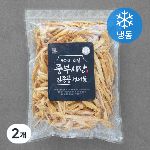 주일 40년 외길 중부시장 김종풍 황태채 (냉동)