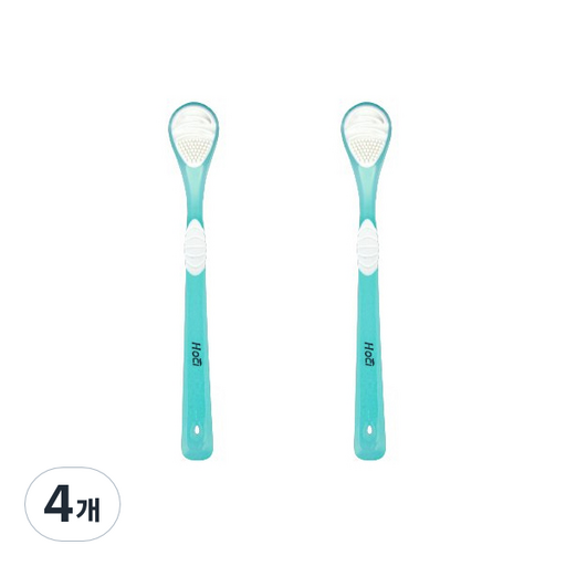 오픈스페이스 2in1 휴대용 혀클리너 블루