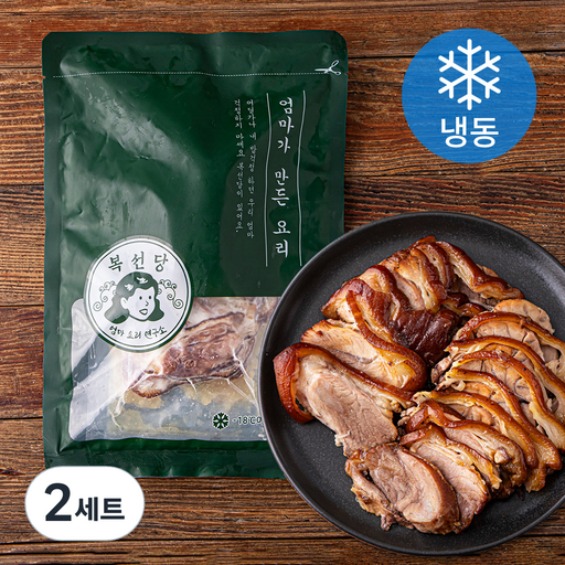 복선당 순살 족발 280g + 마늘보쌈소스 150g + 참소스 20g + 새우맛양념 15g 세트 (냉동)