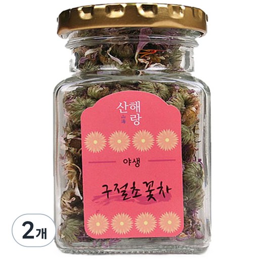 산해랑 야생 구절초꽃차
