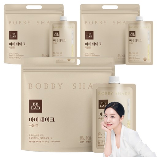 비비랩 바비쉐이크 곡물맛 7p