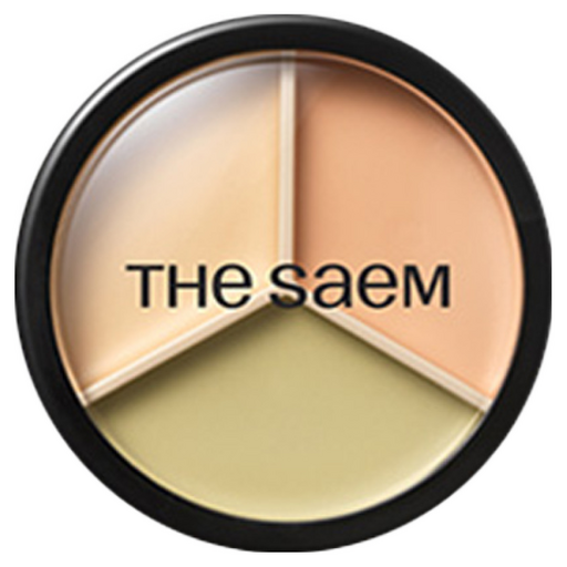THe SaeM 得鮮 完美三色遮瑕膏, #01, 1個