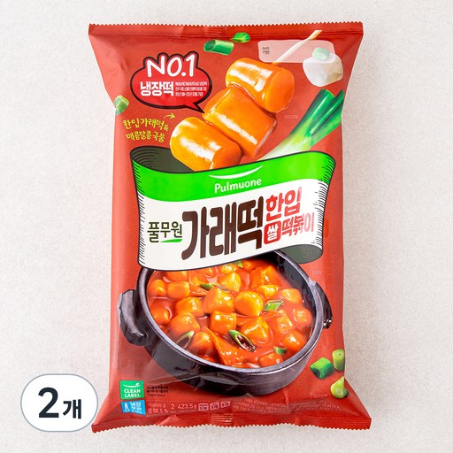 풀무원 가래떡 한입 떡볶이 2인분
