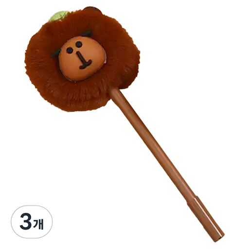 아트조이 카피바라 폼폼 펜 0.5mm