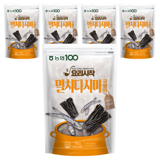 농협 멸치 다시마 국물팩 10p
