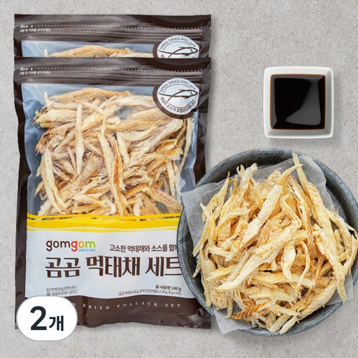 곰곰 먹태채 세트