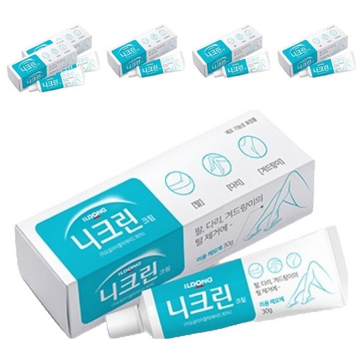 일동제약 니크린 셀프 왁싱크림 팔다리용
