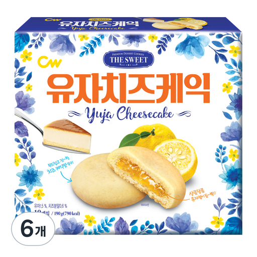 청우식품 유자치즈케익