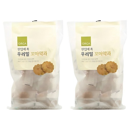 올가홀푸드 한입에 쏙 우리밀 꼬마약과