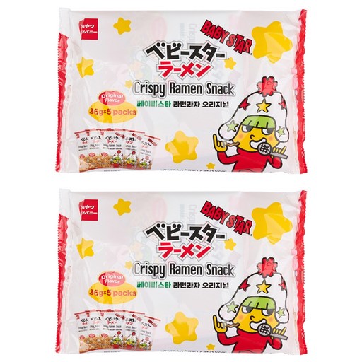 베이비스타 라면과자 오리지널 5p