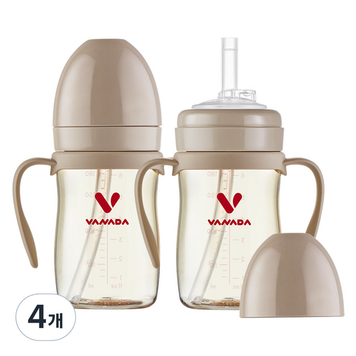 메똔느바나다 PPSU 회전 빨대컵 180ml