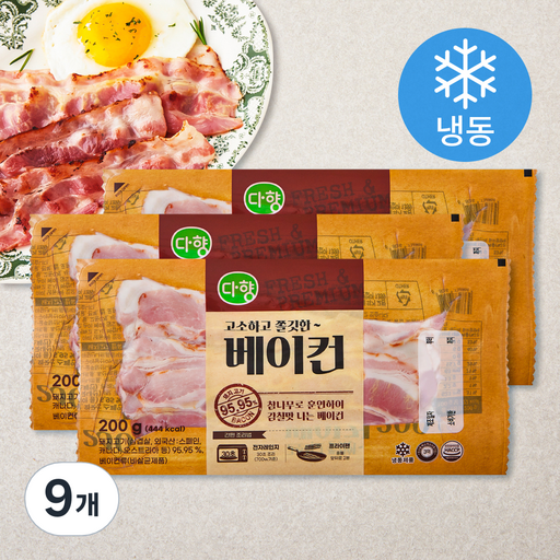 다향오리 고소하고 쫄깃한 베이컨 (냉동)