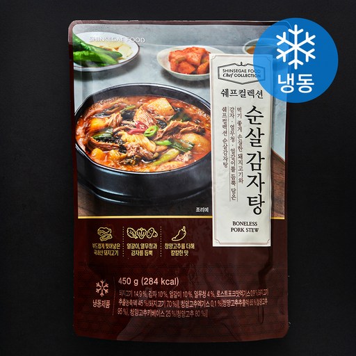 신세계푸드 쉐프컬렉션 순살 감자탕 (냉동)