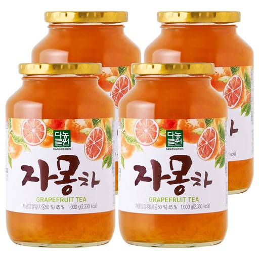 다농원 자몽차