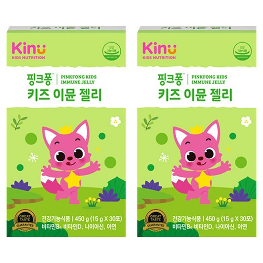 키누 핑크퐁 키즈 이뮨 젤리 30p