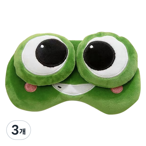 리브맨 왕눈 개구리 인형 수면안대 C