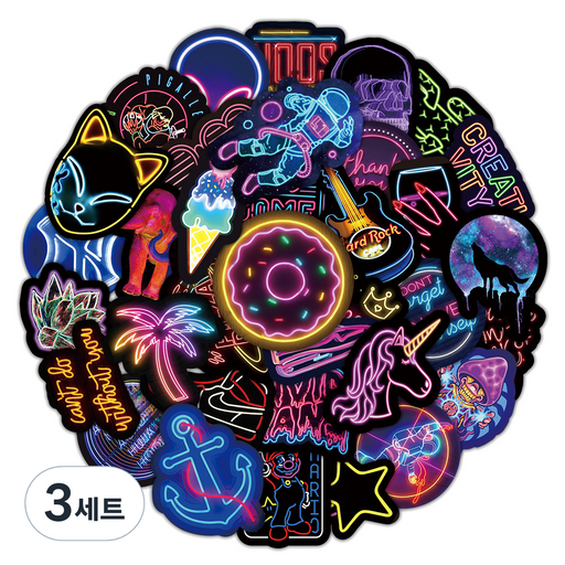피어니스트 캐리어 노트북 패션 스티커 세트 DX-7