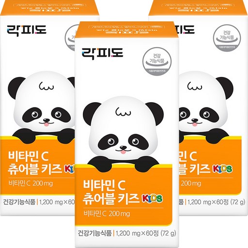 락피도 비타민 C 츄어블 키즈 72g