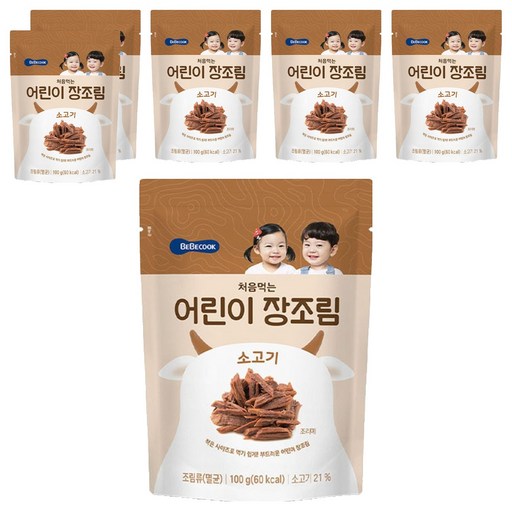 베베쿡 처음먹는 어린이 장조림 100g