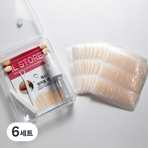 메쉬 워터 쌍꺼풀 테이프 곡선형 풀세트