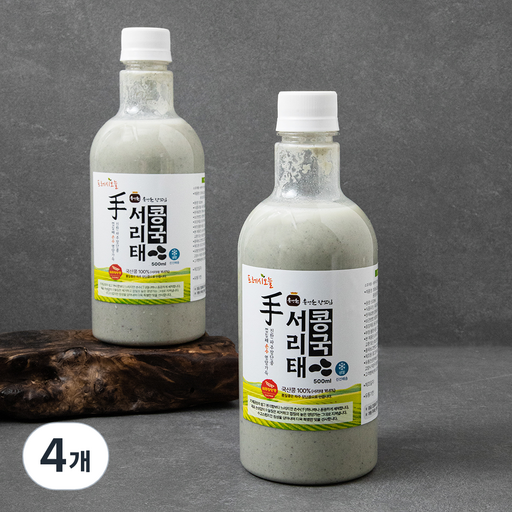 프레시오늘 신선냉장 껍질째 손수 영양가득 진한 윤성순장모님 장단콩 서리태 콩국