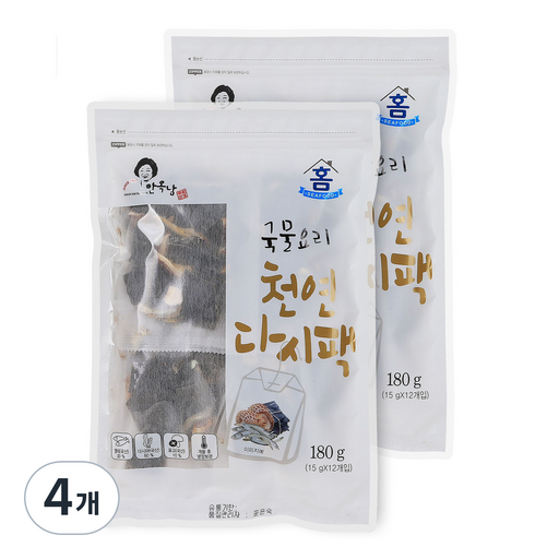 안옥남 국물요리 다시팩 12p