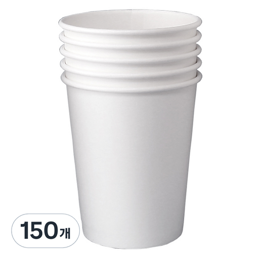 블룸엣홈 카페 무지 종이컵 300ml