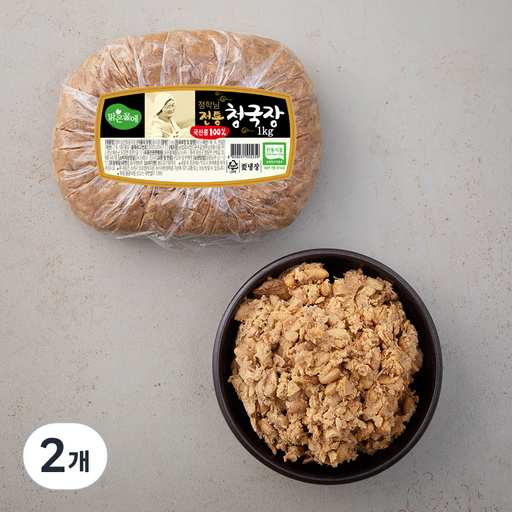 맑은물에 정학님 전통 청국장