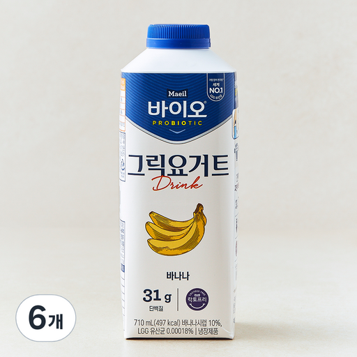 매일바이오 그릭요거트 드링크 바나나