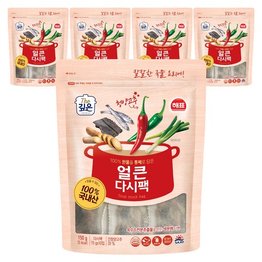 해표 얼큰 다시팩