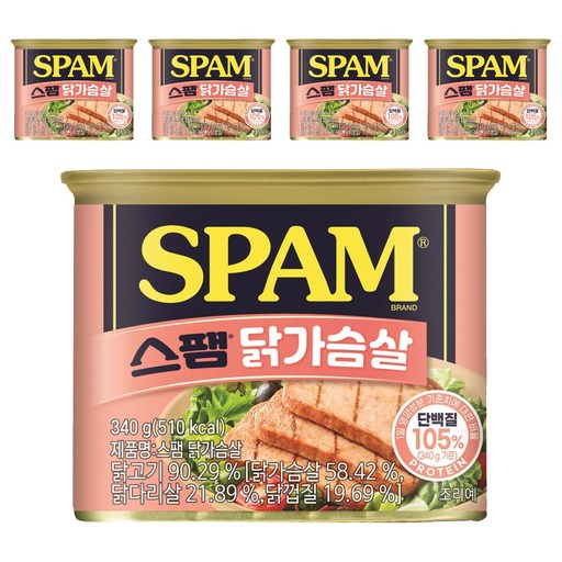 스팸 닭가슴살