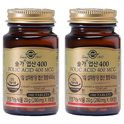 솔가 엽산 400
