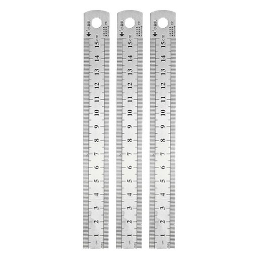 영바영 스테인레스 스틸 반영구 양면 직자 15cm