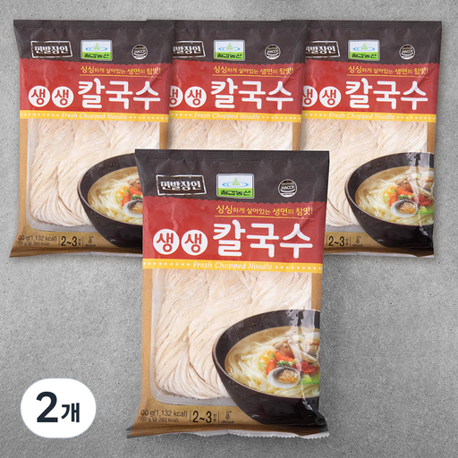 칠갑농산 생생칼국수 4개입