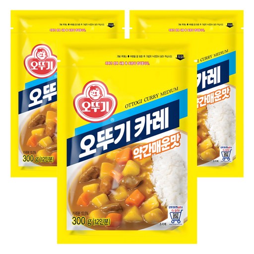 오뚜기 카레 과립형 약간 매운맛