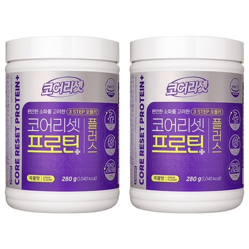 유한건강생활 코어리셋 프로틴 플러스 곡물맛