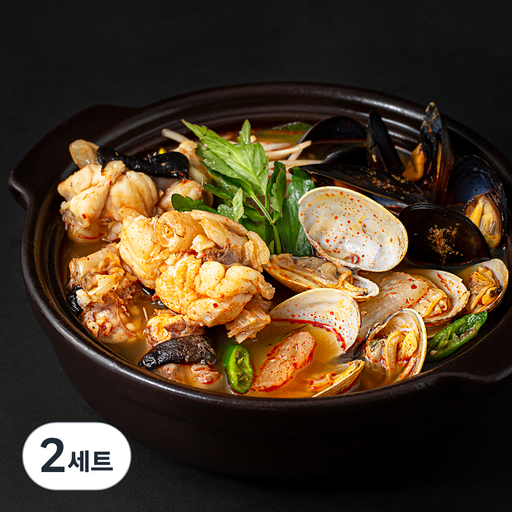 바다자리 생물 아귀 매운탕 씨키트 2~3인분 1kg + 야채