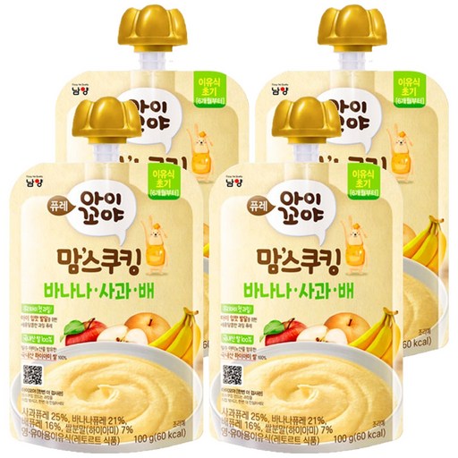 아이꼬야 유아용 맘스쿠킹 이유식 6개월부터
