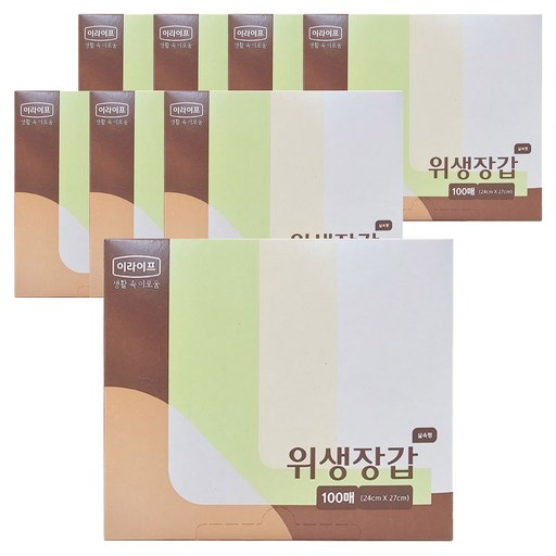 롯데이라이프 실속형 위생 비닐장갑