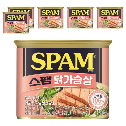 스팸 닭가슴살