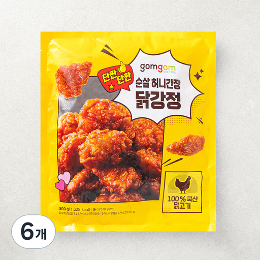 곰곰 순살 허니간장 닭강정 (냉동)