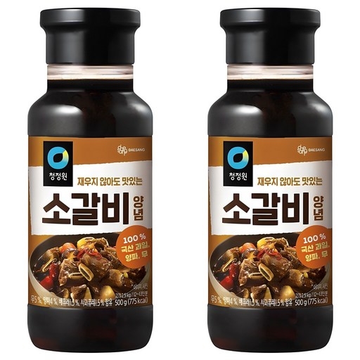 청정원 전통 소갈비양념