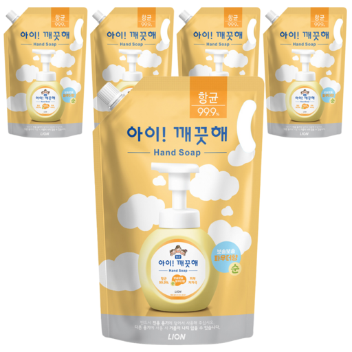 아이깨끗해 순 핸드워시 파우더향 리필용