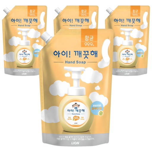 아이깨끗해 순 핸드워시 파우더향 리필용